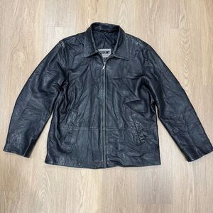 Tuskany Black butter Leather Jacket